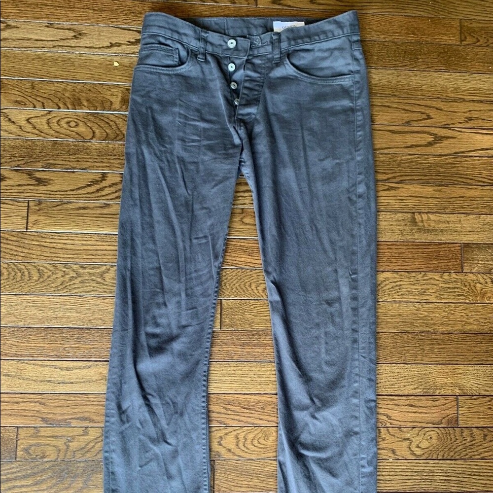 EUC Gustin #100 Graphite Stretch Chino slim 32x32